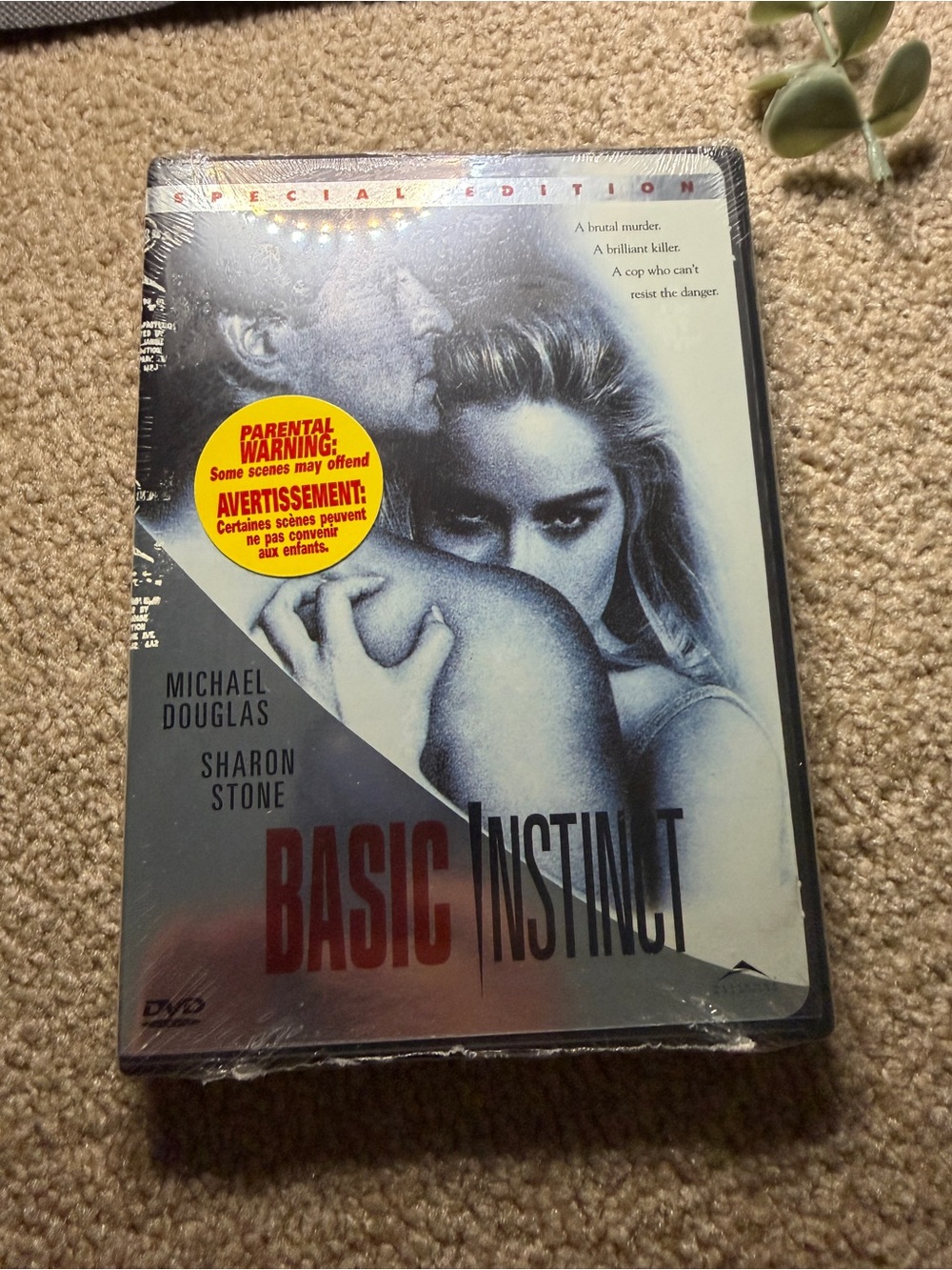 Basic Instinct Special Edition DVD 2001 Sealed